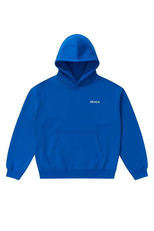 Hoodie Blau Oversize