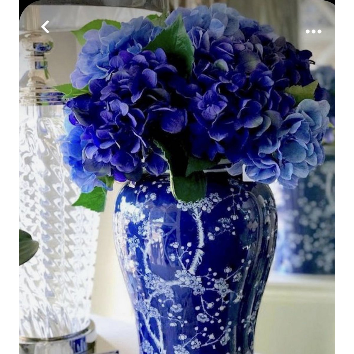 Kleine Blumenvase aus Porzellan in Blau und Weiß ZH02 (für die Küche und das Zuhause)