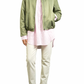 JC SOPHIE Bomberjacke Olivgrün – edler Oversize-Look aus Baumwolle