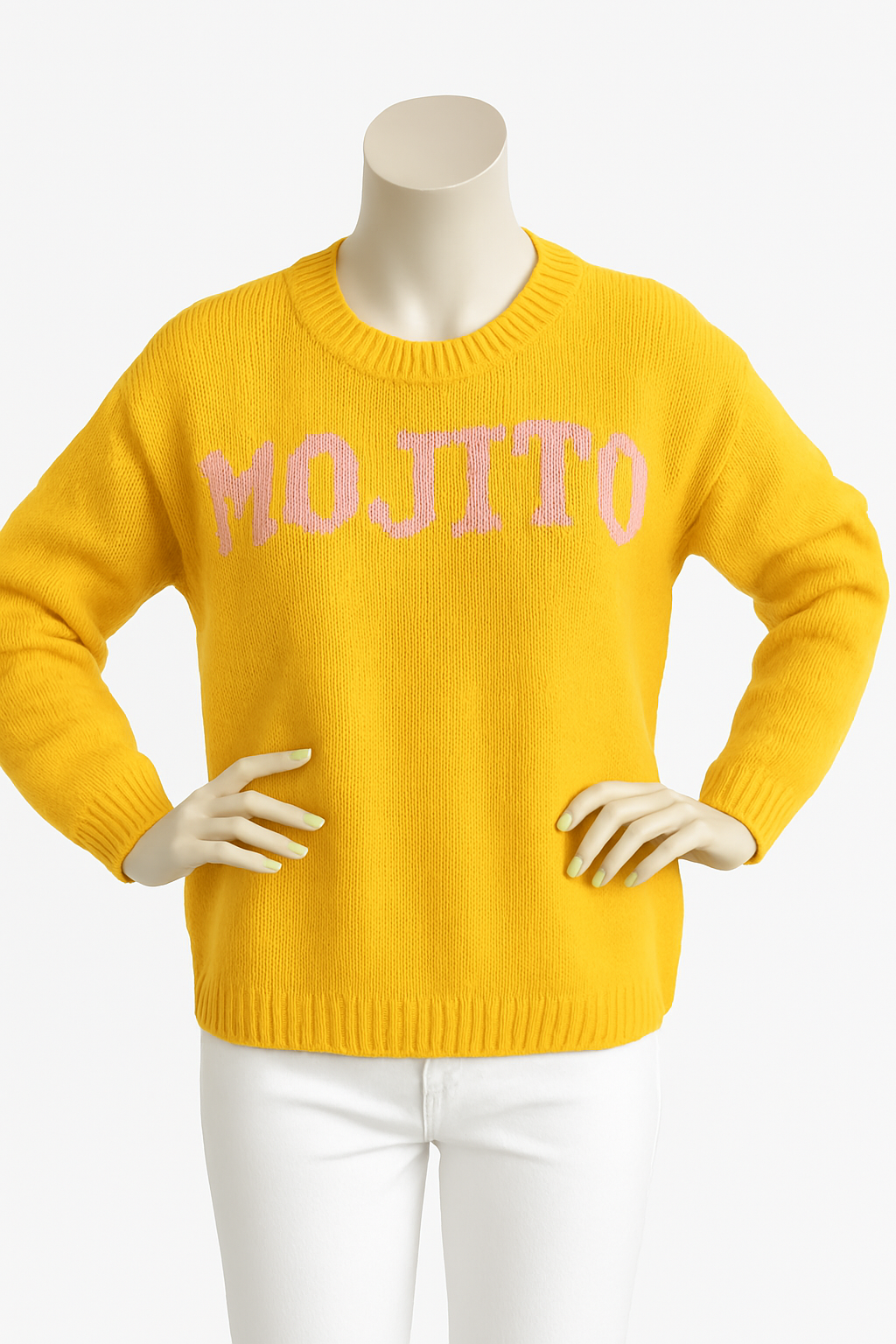 Sommerpullover “MOJITO” in Sonnengelb