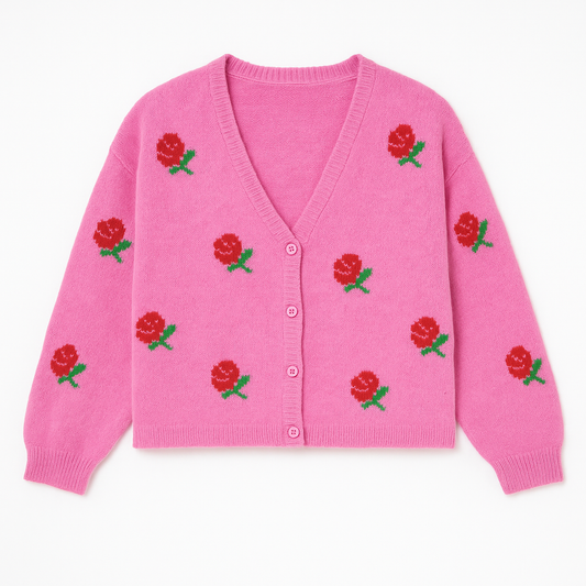 Rosen Cardigan Pink