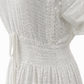 White Diamond Glamour Kleid – Luxus Boho-Ibiza Maxi mit Silber-Pailletten ✨38-42