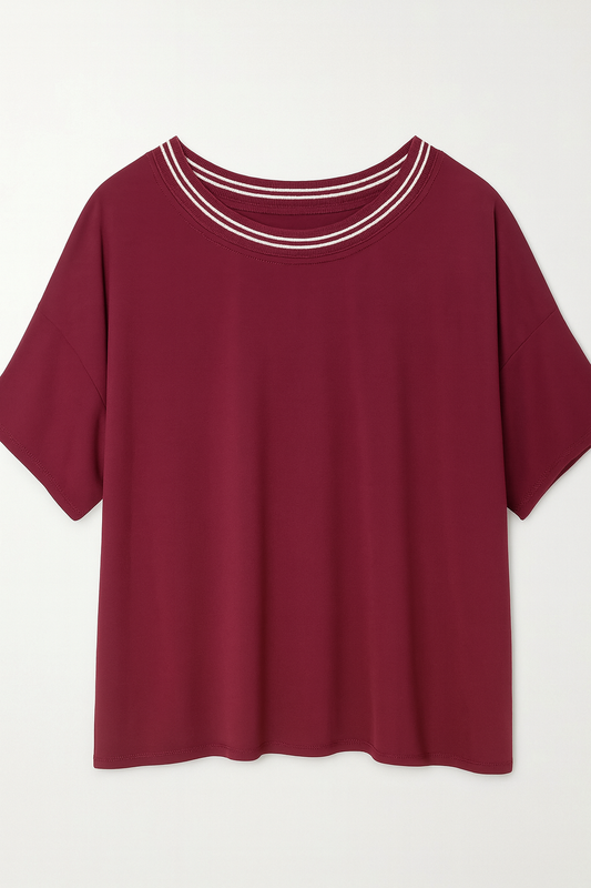 T-Shirt bordeaux