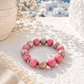 Magic Pearls Damen Armband mit großen Perlen | Elastisches Statement-Armband in verschiedenen Farben