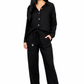 Sommer Zweiteiler Damen Musselin – Baumwolle Set Bluse & Hose 38–42+