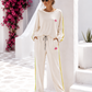 Women's Two-Piece Jogger Set – Sweatshirt & Pants Cotton (US 8–12) Many Colors