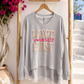 Women's Oversized Sweatshirt in various colors (UK 8-16)