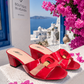 Ferrari Red Glam Heels – Luxury Boutique Sandalen ❤️