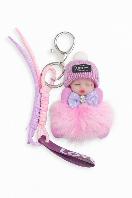 Sleepy PomPom Cuties – Schlüsselanhänger