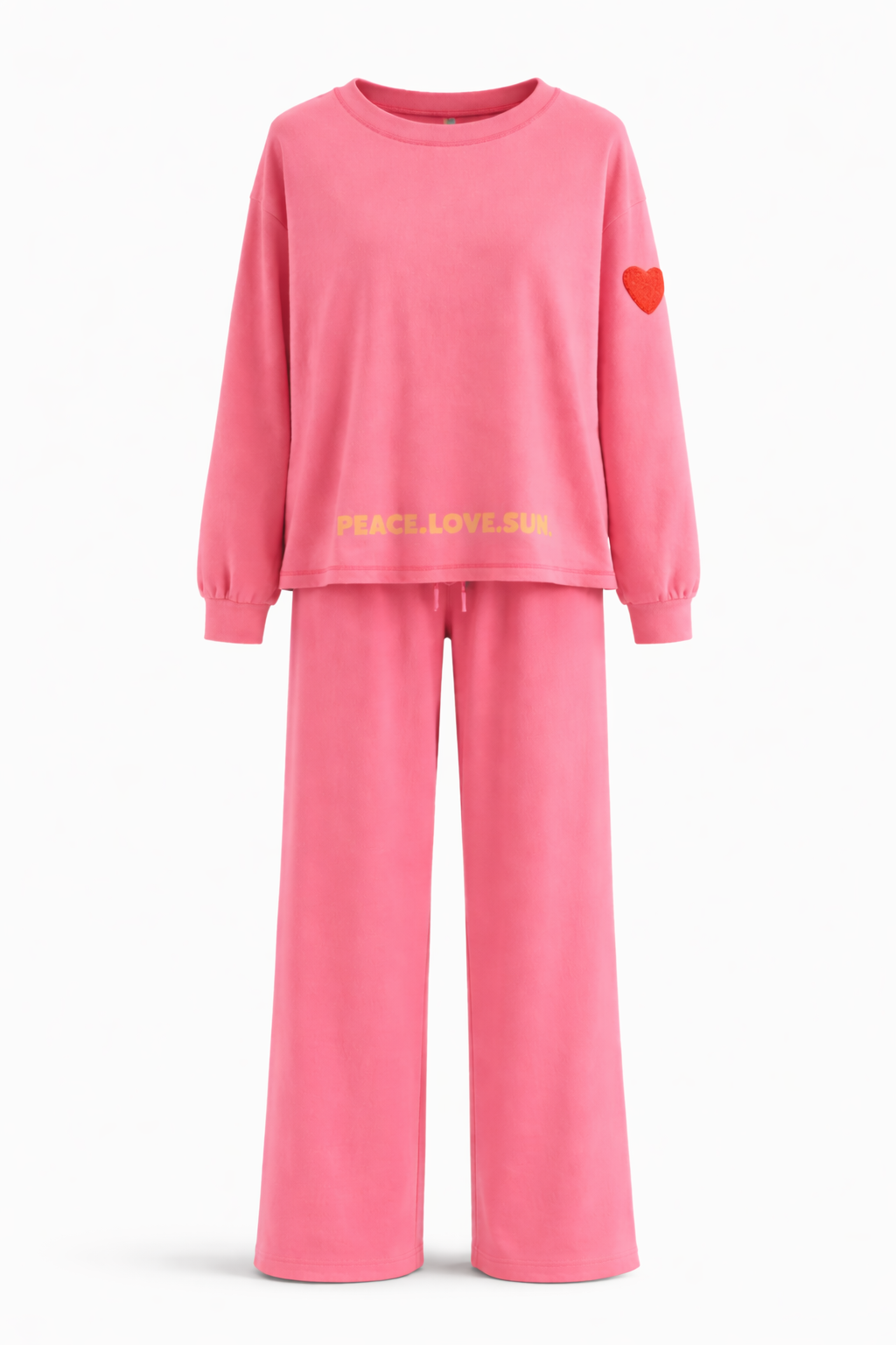 Yippie Hippie dames sweatshirt – casual oversized top van viscose-katoenmix