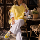 💖 Neon Mohair Pullunder „Miami Glow“ – Neonlachs Neongelb Oversize  40-46