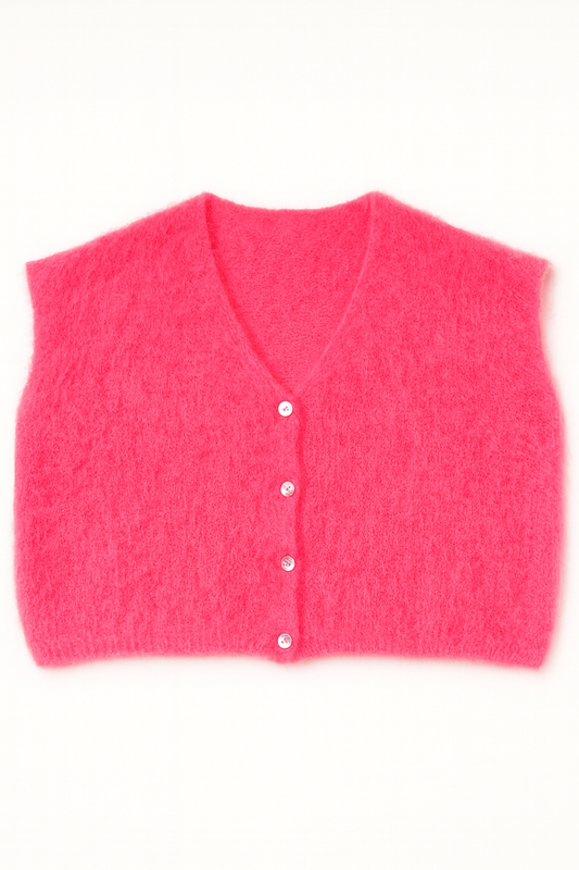 Candy Pop Mohair Vest