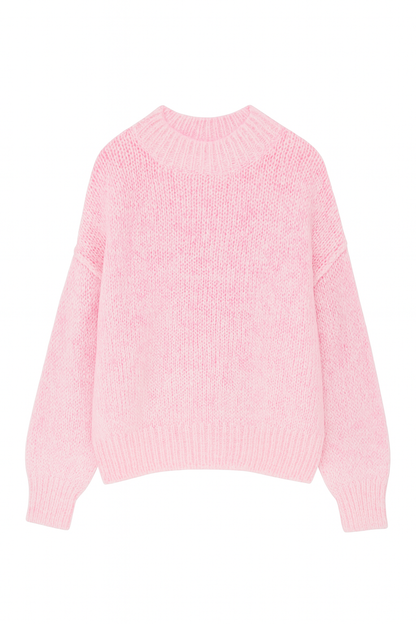 Strickpullover Neon Gelb I Pink I Orange I Blau