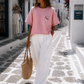 🍓 Pink Gin Spritz Sweatshirt – Rosy Pink Summer Edition 38-42