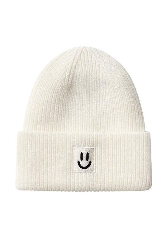 Mütze mit Smileys