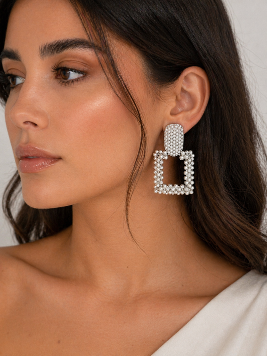 925 Silber Ohrringe Damen – elegante funkelnde Stecker