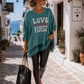 Women's Oversized Sweatshirt in various colors (UK 8-16)