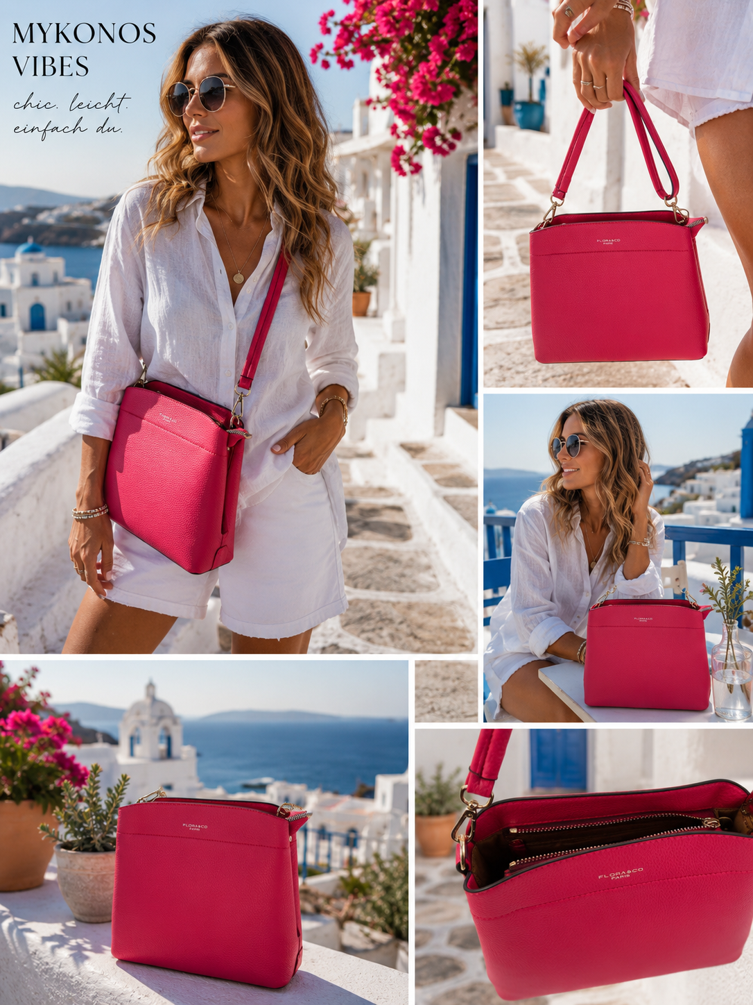 Diese pinke Handtasche ist dein Statement für jeden Tag – auffällig, elegant und absolut im Trend. 💖 Nur noch 1 Stück verfügbar!