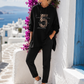 Damestrui, dameshoodie, oversized (38-48)