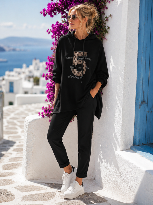 Women's Pullover Women's Hoodie Oversized (38-48)