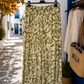 JC Sophie Palazzo Trousers Green Beige - Viscose Trousers with Pockets | Summer Trousers 38–42