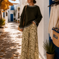 JC Sophie Palazzo Trousers Green Beige - Viscose Trousers with Pockets | Summer Trousers 38–42