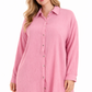Oversize Musselin Bluse Damen – Curvy Bluse aus 100% Baumwolle (38–48)