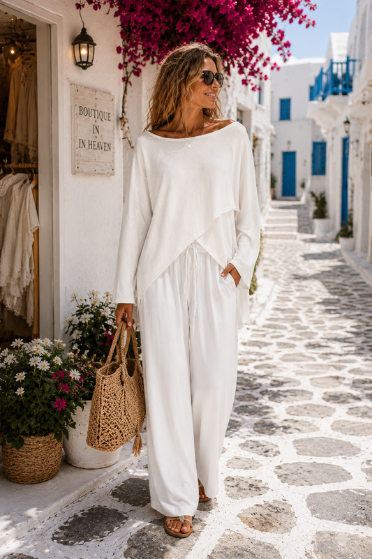Women's Cashmere Poncho Knitted Cover-up (Sizes 8-14)