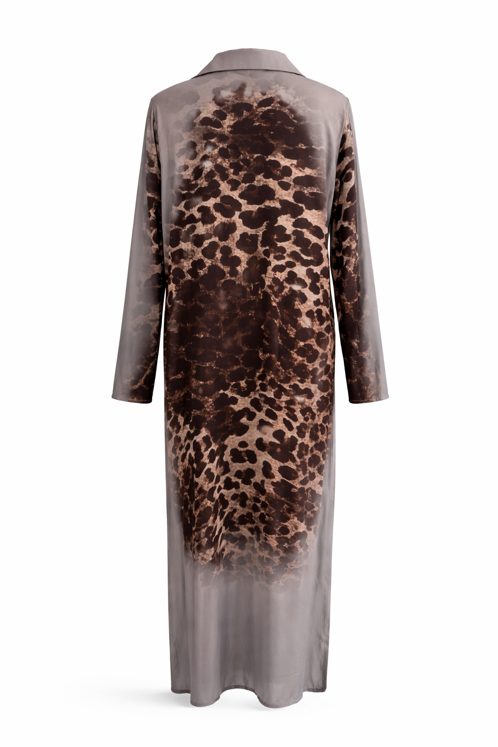 Yippie Hippie damesjurk met luipaardprint