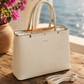 Flora & Co Damen Handtasche Weiß – Elegante Schultertasche mit Henkel, Reißverschluss & Umhängeriemen