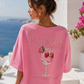 🍓 Pink Gin Spritz Sweatshirt – Rosy Pink Summer Edition 38-42