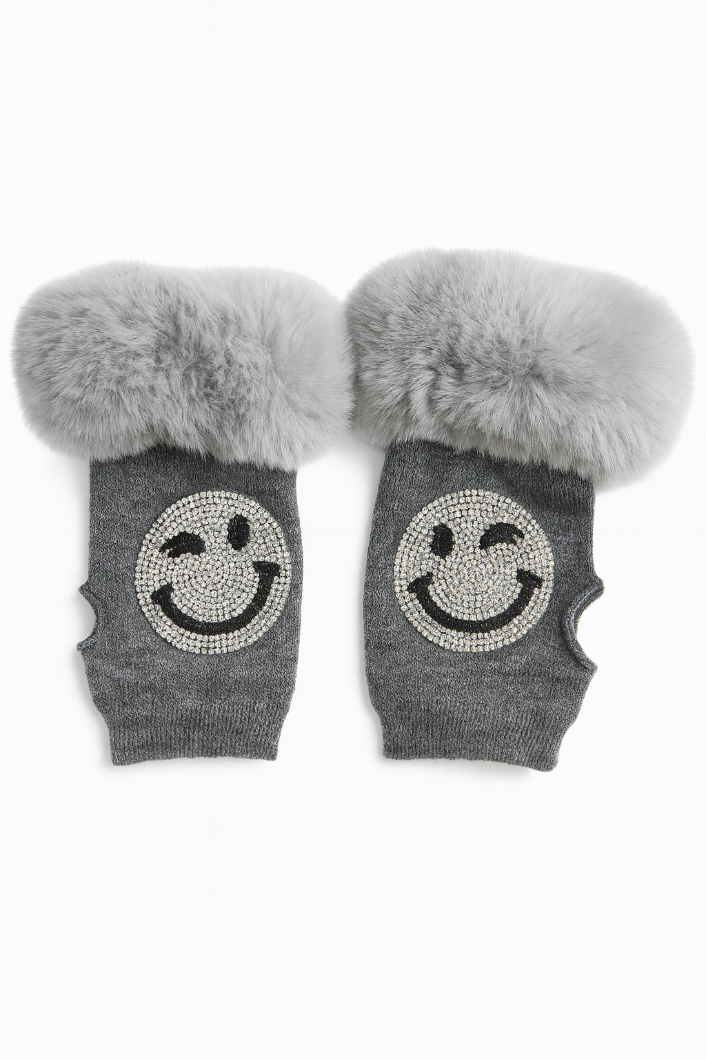 Handschuhe mit Fellbesatz