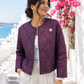 Leichte Damen Steppjacke mit Brosche | Dünne Übergangsjacke 36–42