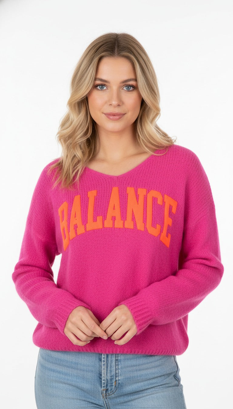 Pullover Neon Balance 2 Farben