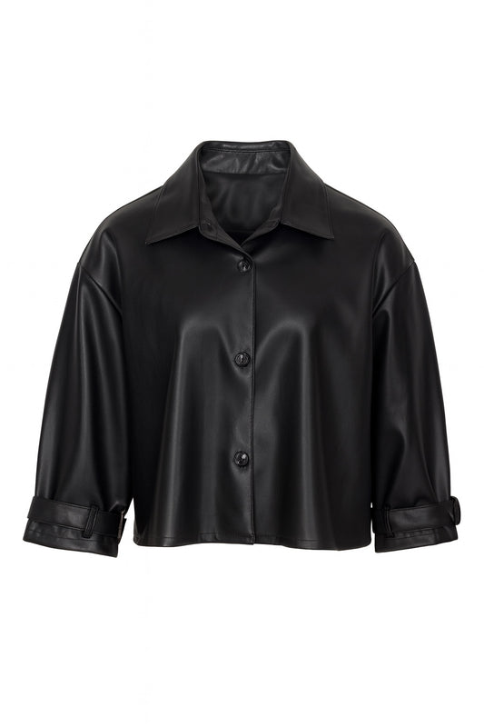 Kunstlederjacke
