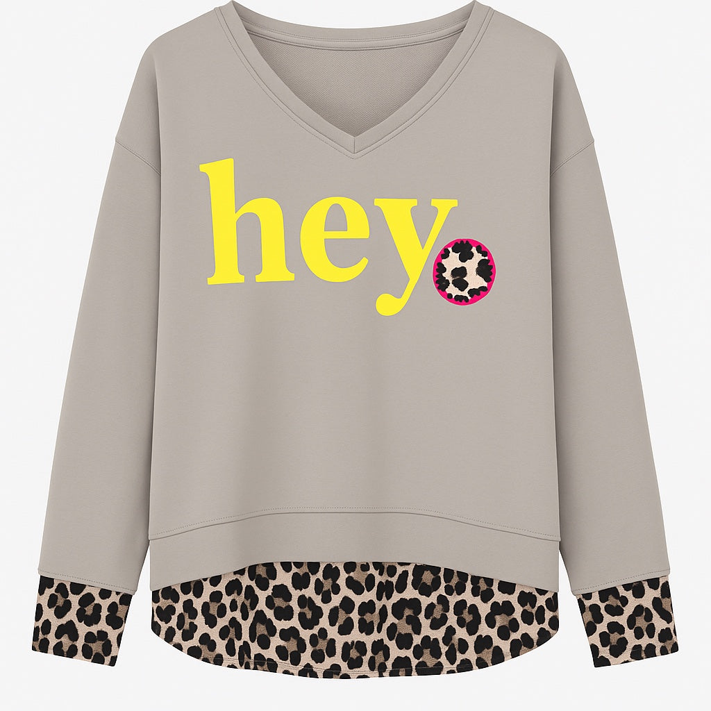 Sweatshirt Hey Wildheart