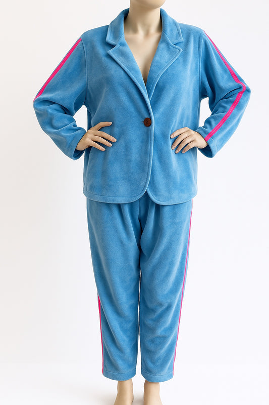 Baggyhose Neon Vibes Hellblau