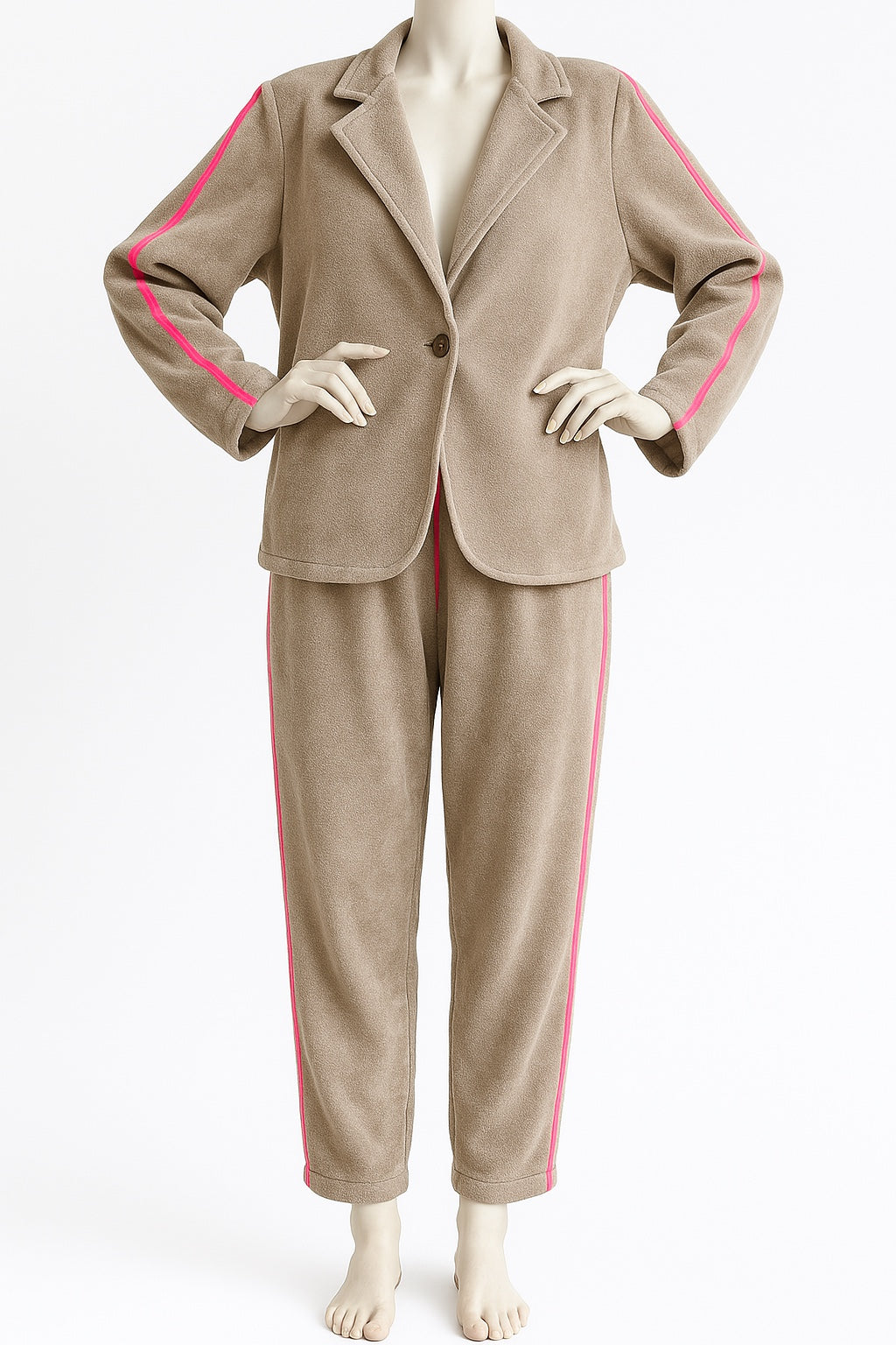 Jacke Neon Vibes Beige