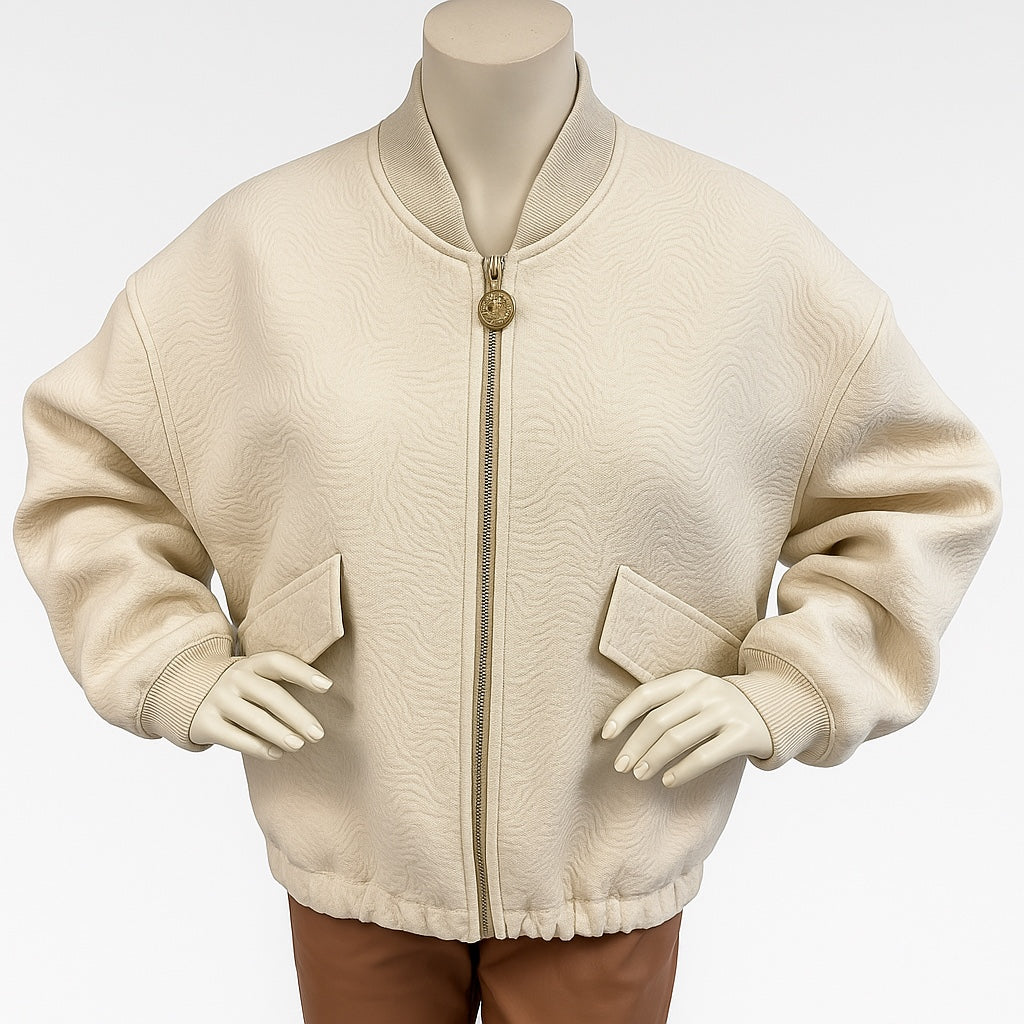 Bomberjacke Beige Les Blondinettess