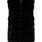 Kunstfellweste Schwarz