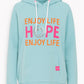 Enjoy Live Zwillingsherz Hoodie