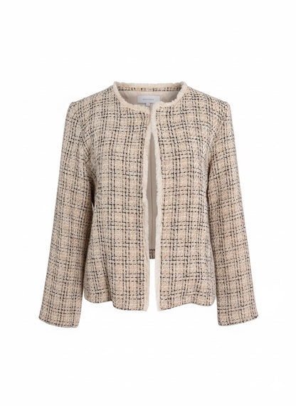 Elegante Boucle Jacke in 3 Farben