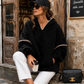 Women's Hooded Sweatshirt Teddy Fleece Look Various Colors (38-42)
