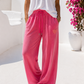 Yippie Hippie Sweatshirt Pink – Oversize Women's Pullover with Statement Print | Boho Fashion