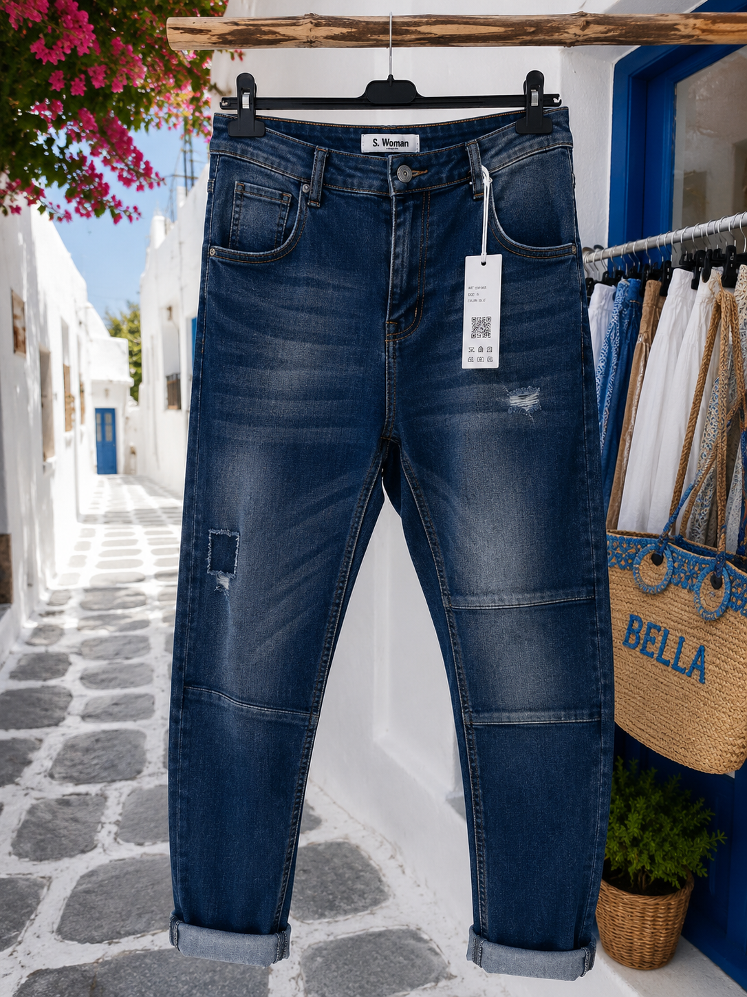 💙 S. Woman Women's Jeans Blue – Stretch Jeans | Comfortable Fit | M–XL