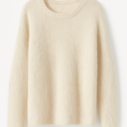 Damenpullover  Oversize-Pullover aus Mohair (38-48)