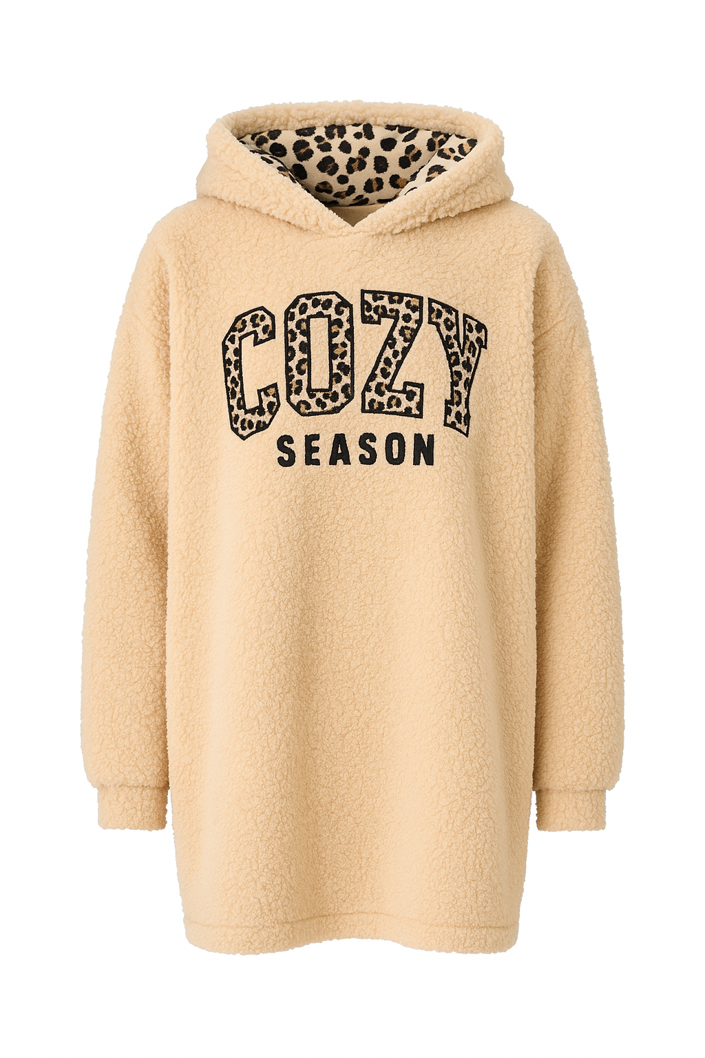 Teddy Hoodie Cozy 2 Farben