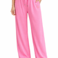 Yippie Hippie Hose Damen Pink – Jogginghose aus Viskose Baumwollmix mit Gummibund