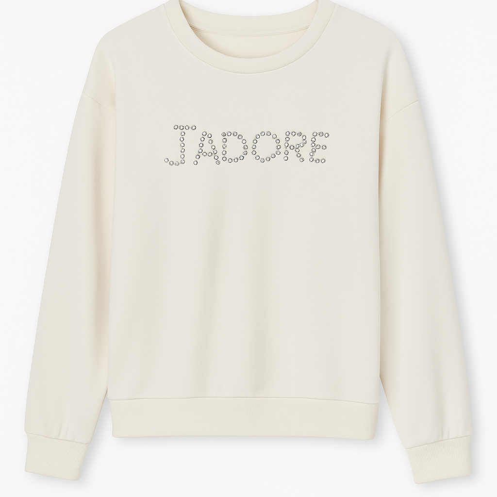 Sweatshirt J’adore Schwarz I Braun I Grün I Beige