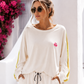 Women's Two-Piece Jogger Set – Sweatshirt & Pants Cotton (US 8–12) Many Colors